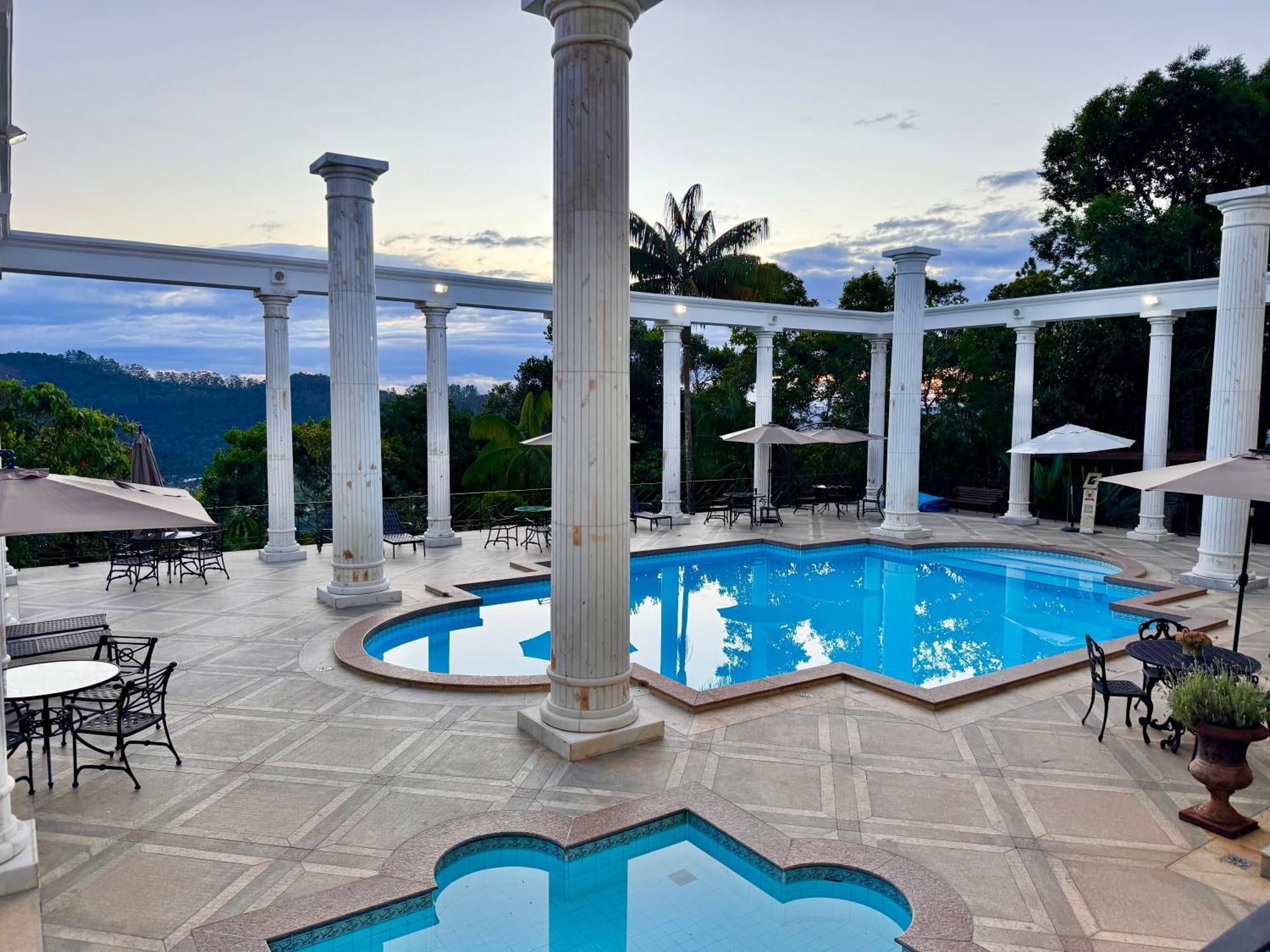 Aroso Paço Hotel Pedra Azul  Extérieur photo The swimming pool at the hotel